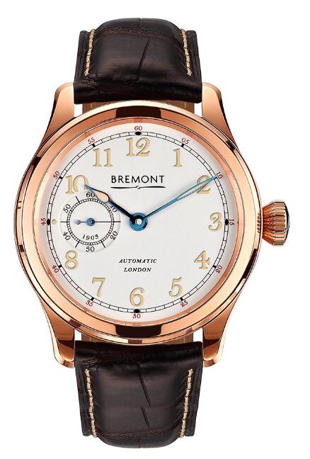 Bremont LIMITED EDITION WRIGHT FLYER Rose Gold White Dial Replica Watch